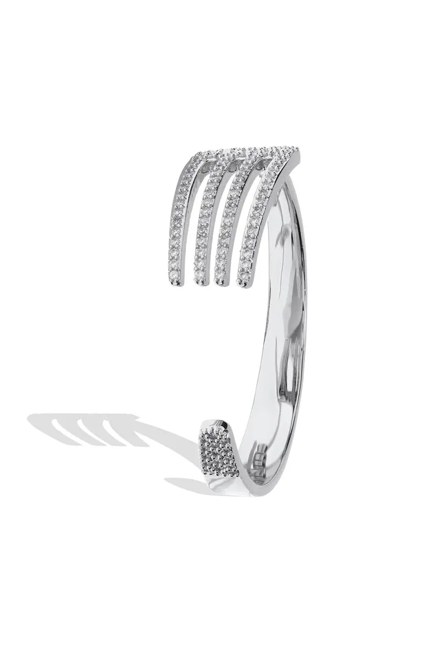 Crystal Haze Jewelry Bracelets Bon Apptit Bracelet Silver