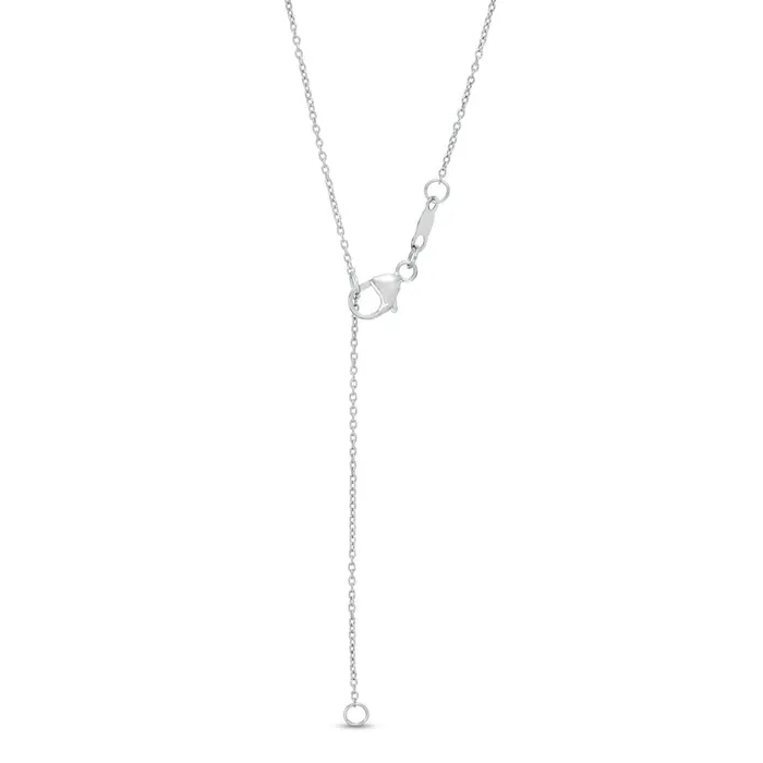 05 CT TW Natural Diamond Horizontal Bar BezelSet Drop Necklace in 10K White Gold Goldia Necklaces 05 CT TW Natural Diamond Horizontal Bar BezelSet Drop Necklace in 10K White Gold Goldia Necklaces