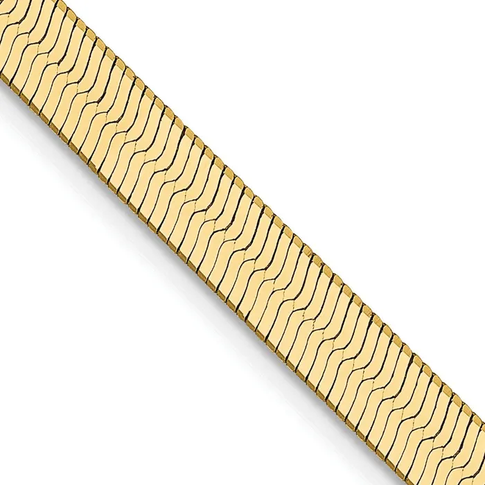 14K Yellow Gold 18 inch 4mm Silky Herringbone with Lobster Clasp Chain Necklace MDS Necklaces 14K Yellow Gold 18 inch 4mm Silky Herringbone with Lobster Clasp Chain Necklace MDS Necklaces