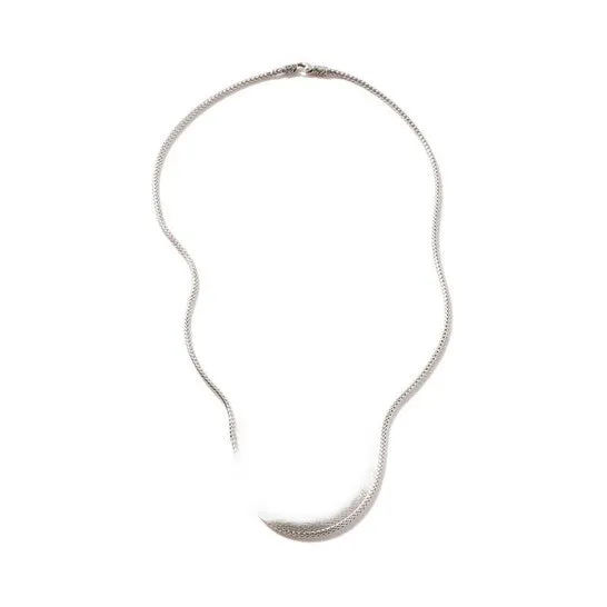 JMS always Necklaces Original John Hardy Classic Chain Mini Oval 25Mm Sterling Silver Necklace Nb92cx18 JMS always Necklaces Original John Hardy Classic Chain Mini Oval 25Mm Sterling Silver Necklace Nb92cx18