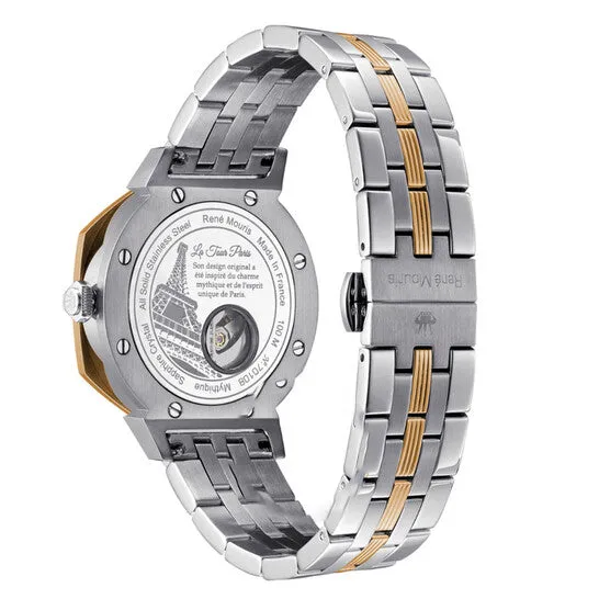 JMS always Rings Original Ren Mouris Mythique GMT Silvertone Dial Mens Watch 70108RM3 JMS always Rings Original Ren Mouris Mythique GMT Silvertone Dial Mens Watch 70108RM3