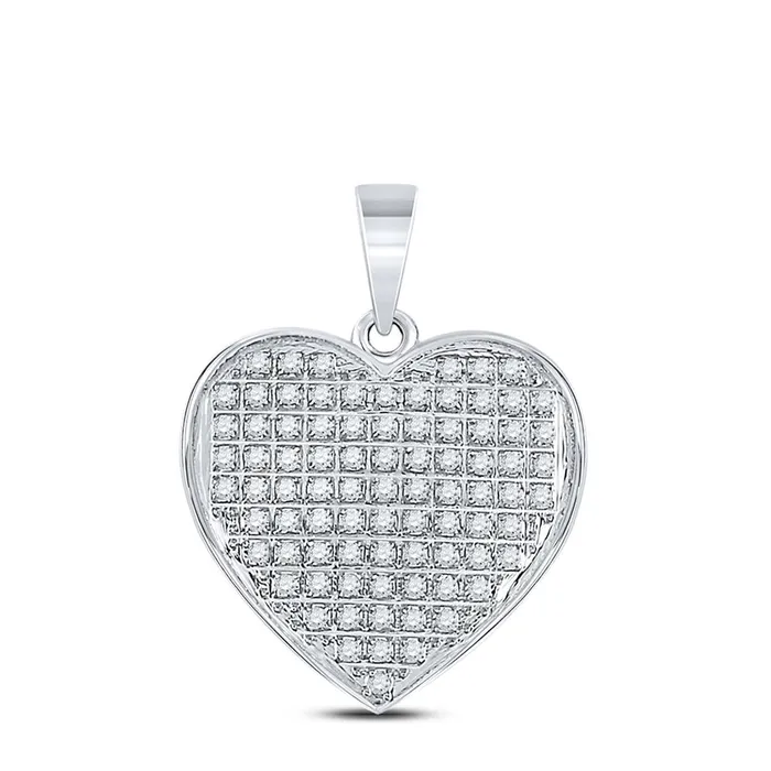 Necklaces 14CTWDiamond GIFT HEART PENDANT gndatlanta
