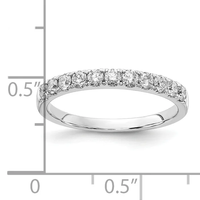 Rings Goldia 14k White Gold 12 Ct Lab Grown Diamond VSSI G Wedding Band Ring