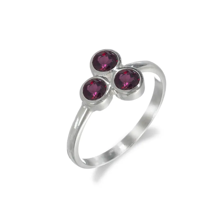 Four Peaks Mining Co Rings Triple Stone Sterling Ring Four Peaks Mining Co Rings Triple Stone Sterling Ring