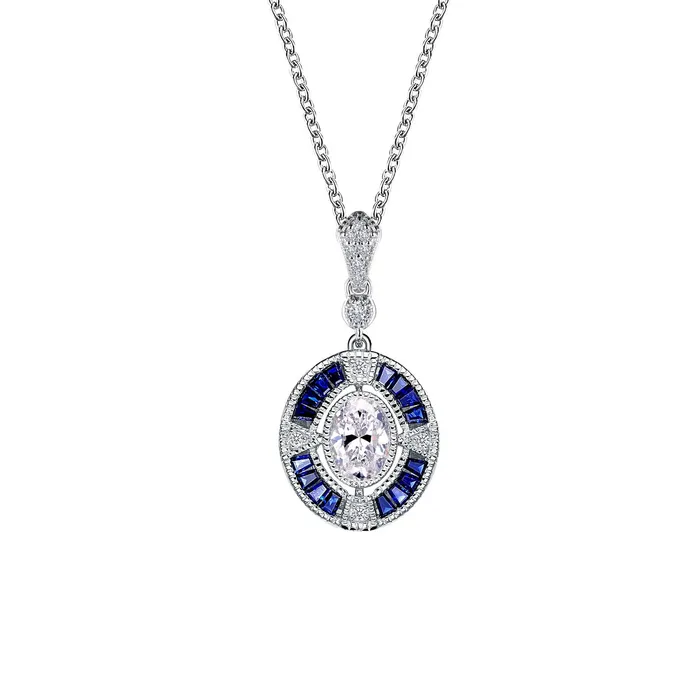 Lafonn Necklaces Art Deco Inspired Pendant Necklace