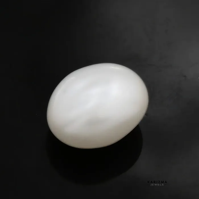 Necklaces Karizma Jewels 420Ct Natural Gemstone Real White Pearl for Moon