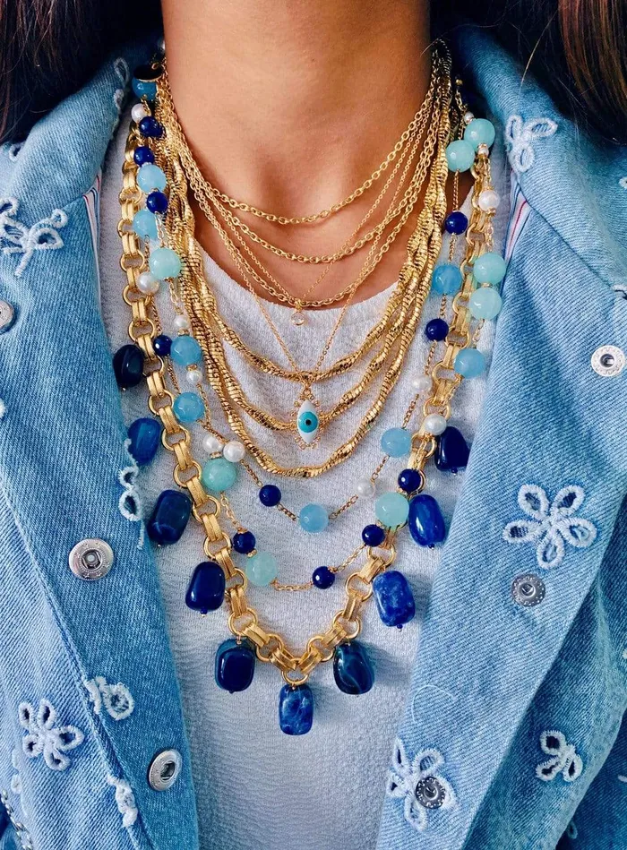 PRERTO ECOMMERCE PRIVATE LIMITED Necklaces Evil Eye Necklace Charm Necklace PRERTO ECOMMERCE PRIVATE LIMITED Necklaces Evil Eye Necklace Charm Necklace
