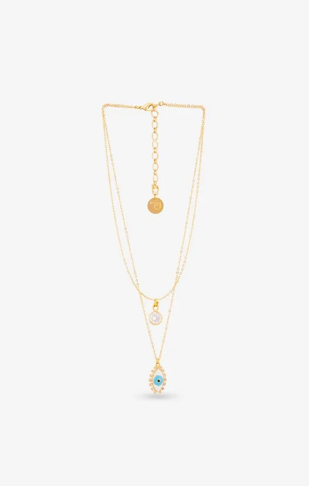 PRERTO ECOMMERCE PRIVATE LIMITED Necklaces Evil Eye Necklace Charm Necklace