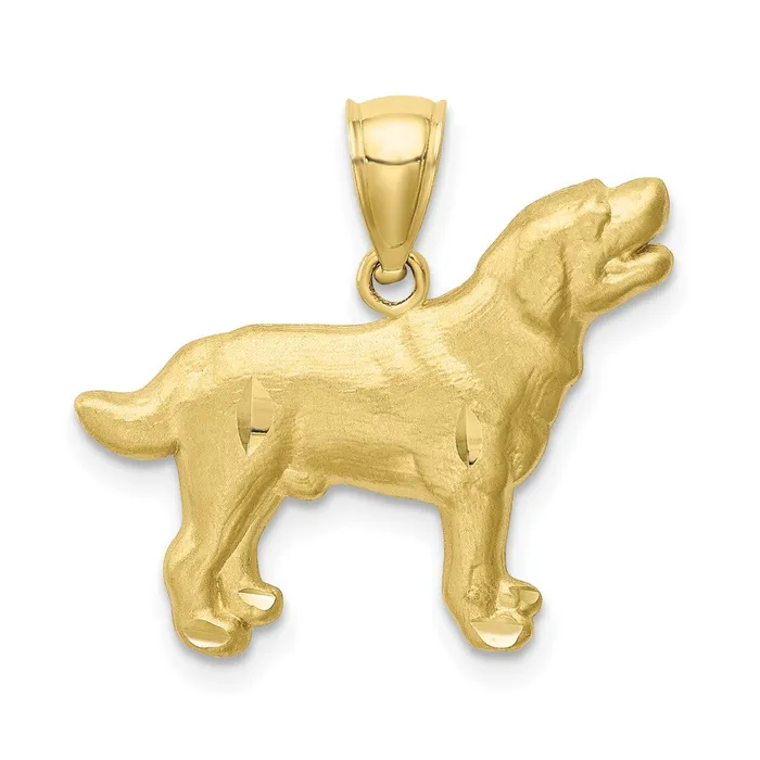 WB Choice Jewelry 10K Diamondcut Labrador Retriever PendantWBC10C4736 Necklaces WB Choice Jewelry 10K Diamondcut Labrador Retriever PendantWBC10C4736 Necklaces