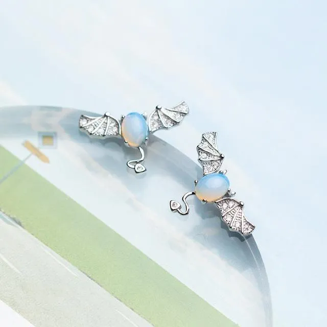 Bat Jewelry Created Opal Sterling Silver Monica Rings