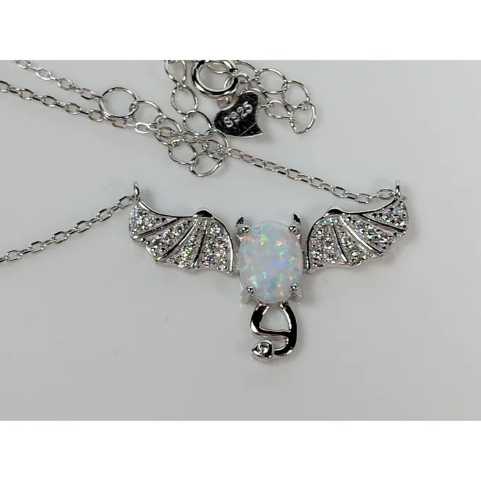 Bat Jewelry Created Opal Sterling Silver Monica Rings