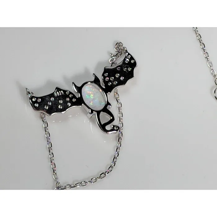 Bat Jewelry Created Opal Sterling Silver Monica Rings