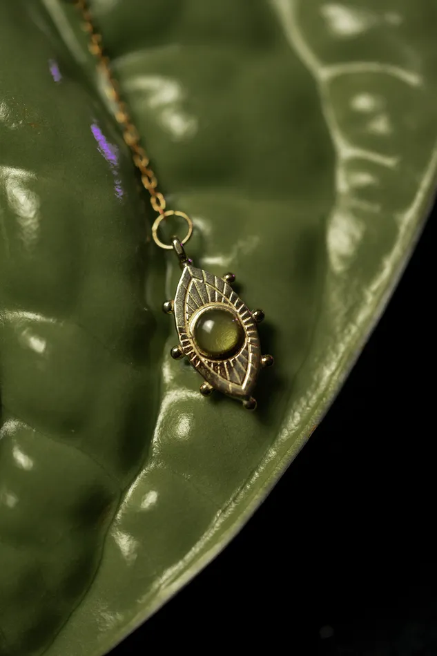 ETHEREAL Eye Charm Collar lordviolet Charm Necklaces