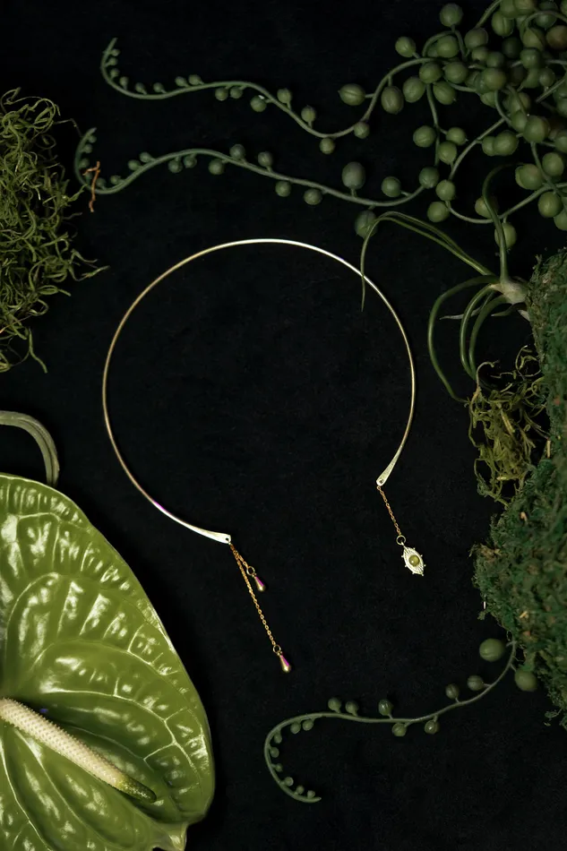 ETHEREAL Eye Charm Collar lordviolet Charm Necklaces