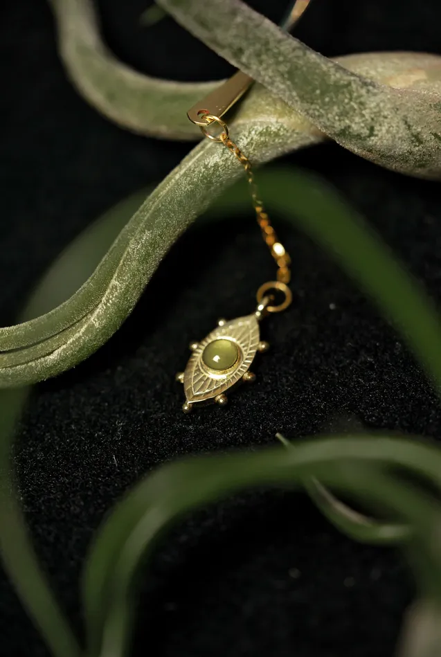 ETHEREAL Eye Charm Collar lordviolet Charm Necklaces