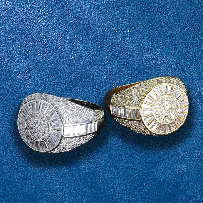 IceZeusShop Rings Elegant Fully Iced Out Hip Hop Style Ring