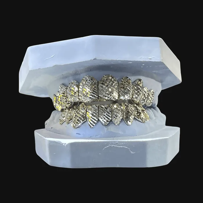 imakegrillzcom Earrings Customize Your Trillion Cut Grill