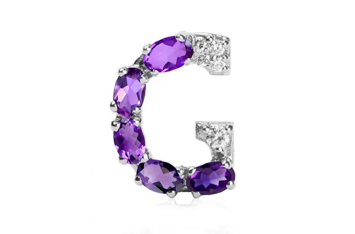 Necklaces Cufflinks Letter G Initial 18kt Gold Albert Hern