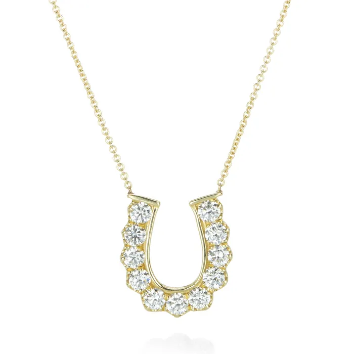 Alexis Kletjian Necklaces Diamond Horseshoe Necklace