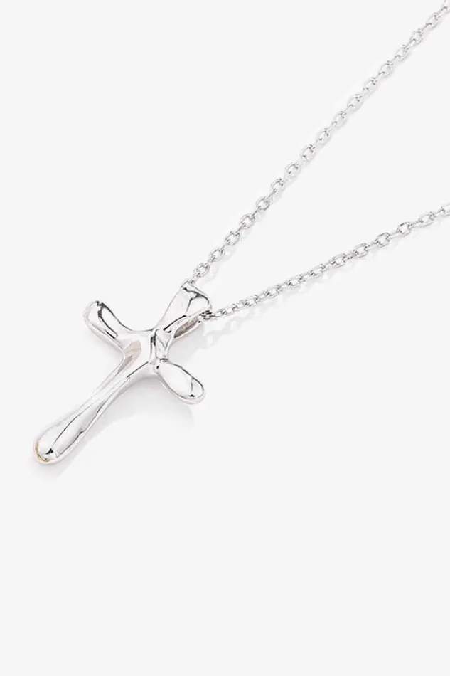 Cross Pendant 925 Sterling Silver Necklace Trendsi Necklaces
