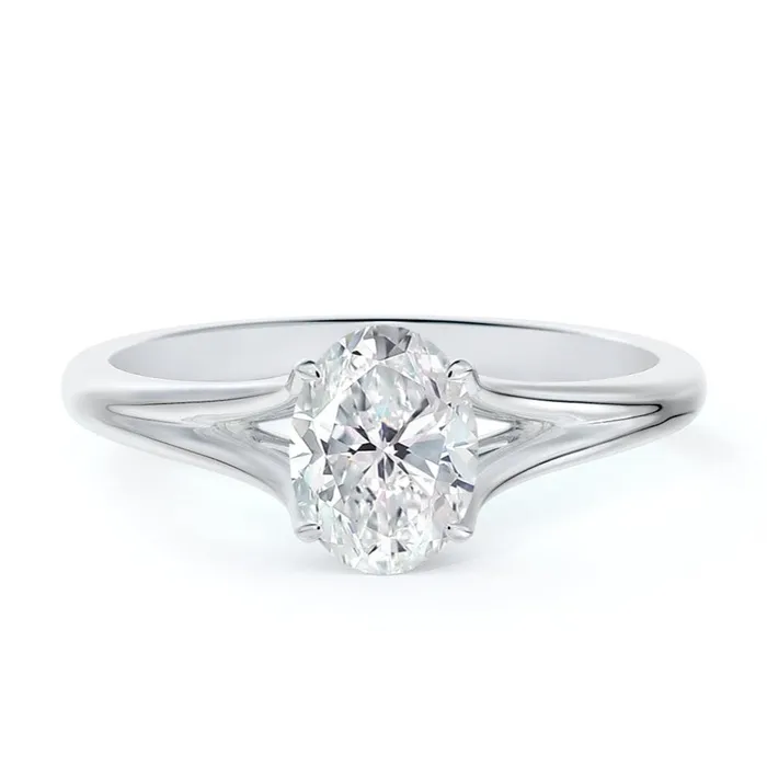 De Beers Forevermark Rings Platinum 071ct Oval Solitaire Engagement Ring