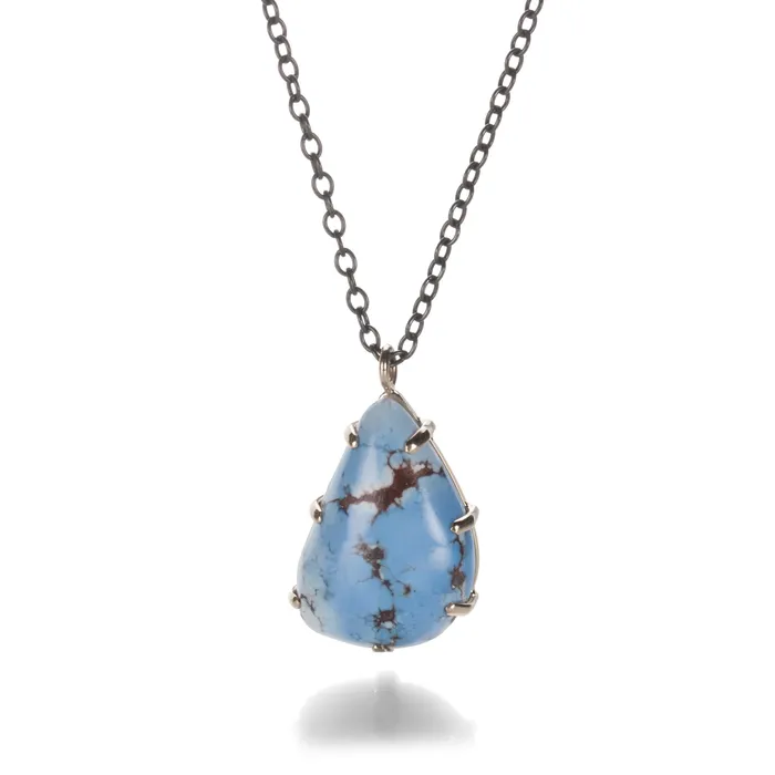Jamie Joseph Necklaces Smooth Kazakhstani Turquoise Necklace