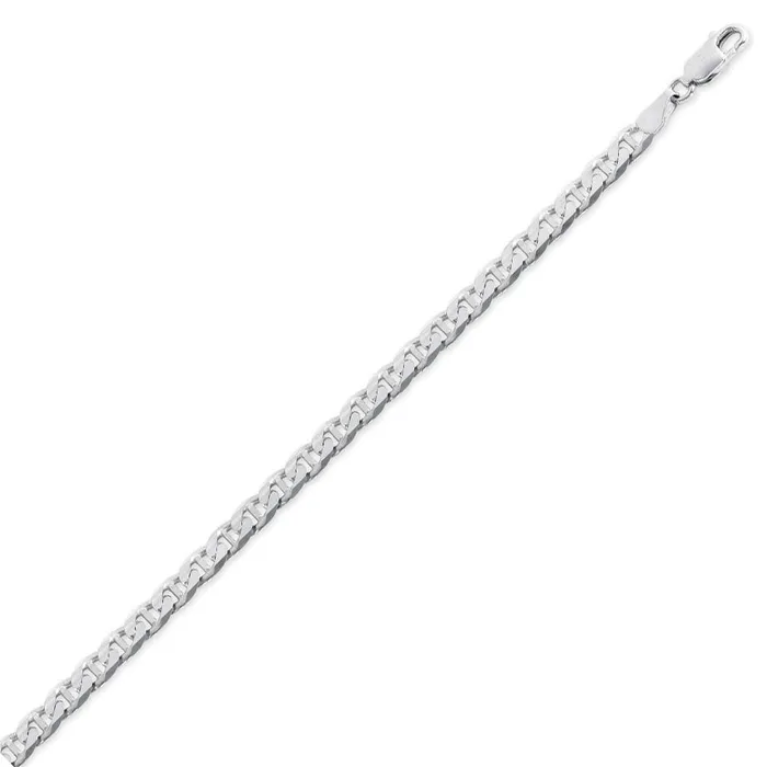Necklaces Sterling Silver Mariner Chain in 22inch Independent Jewellers