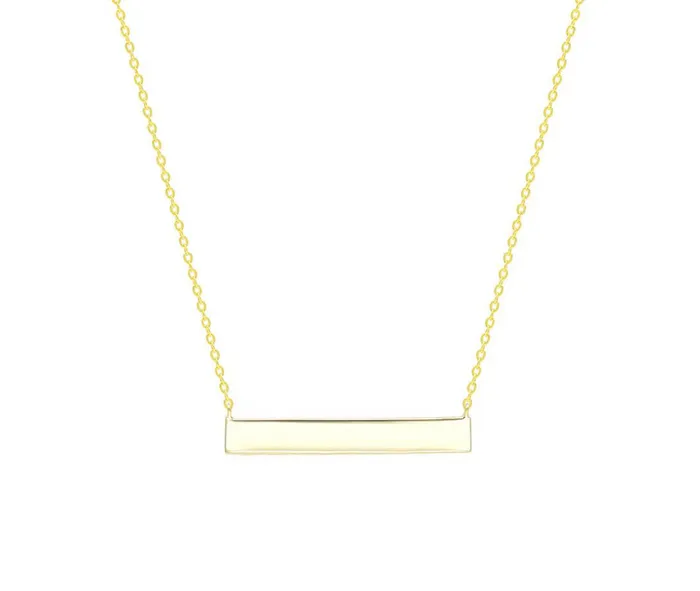 Sterling Silver Bar Necklace Sophiareneboutique Necklaces