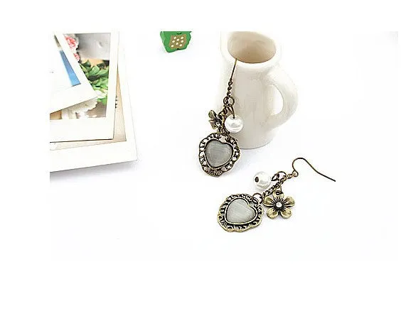 Charms Heart Earrings for Women sparklingselections Earrings