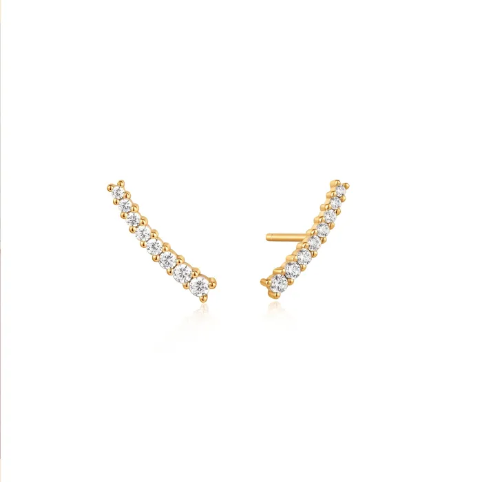 Earrings Ania Haie Glam Rock Glam Crawler Stud Earrings