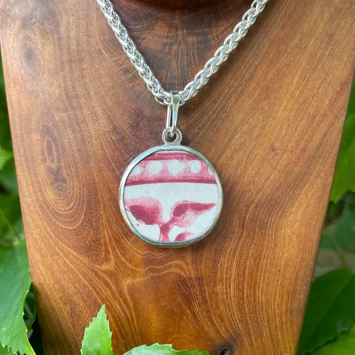 Necklaces Crucian Gold Love and Bloom Sterling Silver Pendant