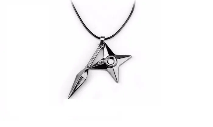 Necklaces Kunai Shuriken Dart Weapon Pendant Necklaces Fashion Star Pattern Silver Necklaces Jewelry For Women sparklingselections Necklaces Kunai Shuriken Dart Weapon Pendant Necklaces Fashion Star Pattern Silver Necklaces Jewelry For Women sparklingselections
