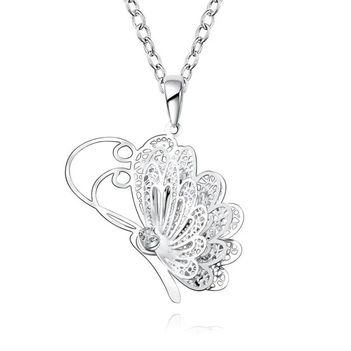 Necklaces sparklingselections New Stylish Lovely Butterfly Pendant Necklace for Women Necklaces sparklingselections New Stylish Lovely Butterfly Pendant Necklace for Women