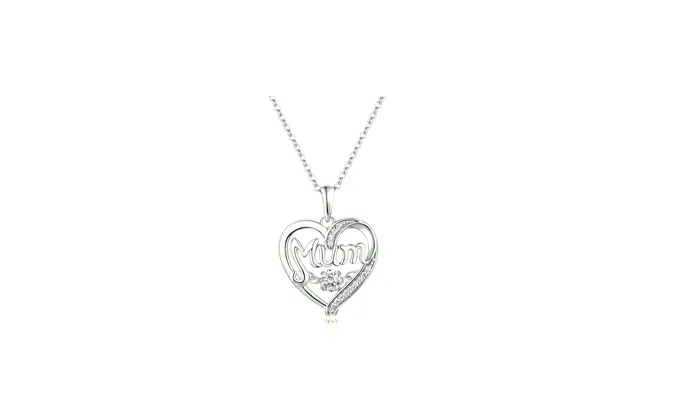 Necklaces Sterling Silver Initial Necklaces Pendant sparklingselections