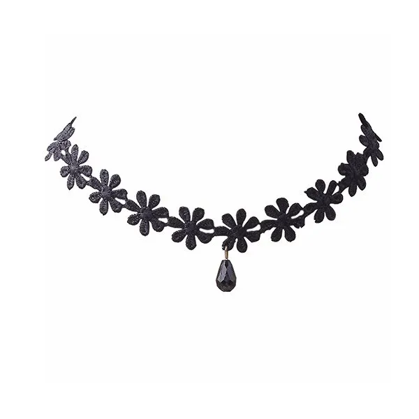 Sparkling Selections New Beautiful Necklace Vintage Gothic Crochet Lace Flower Teardrop Charm Choker Collar Necklace Charms Necklaces Sparkling Selections New Beautiful Necklace Vintage Gothic Crochet Lace Flower Teardrop Charm Choker Collar Necklace Charms Necklaces