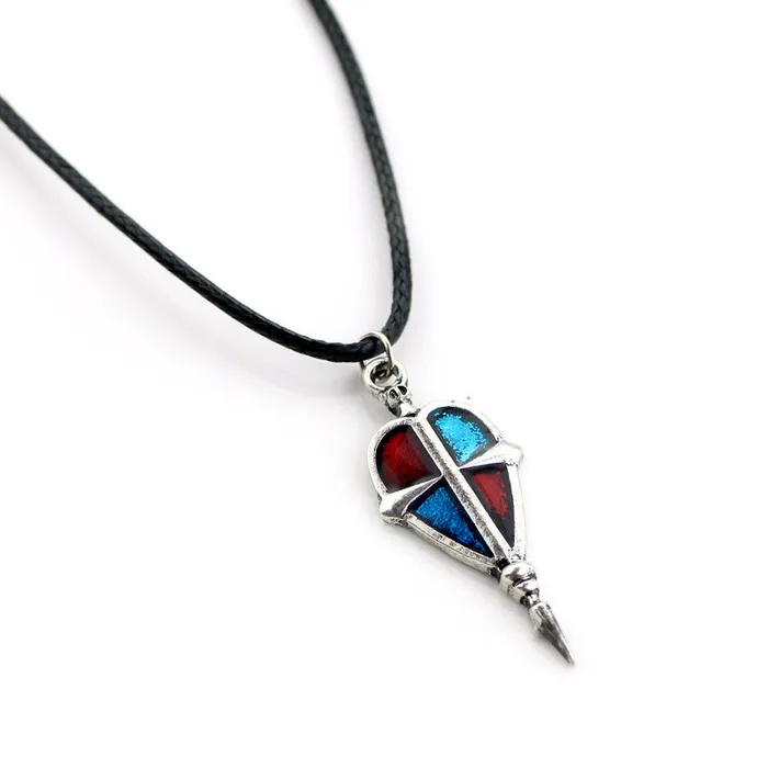 sparklingselections Necklaces Exorcist Antique Bronze Silver Color Enamel Unisex Pendant Necklace sparklingselections Necklaces Exorcist Antique Bronze Silver Color Enamel Unisex Pendant Necklace