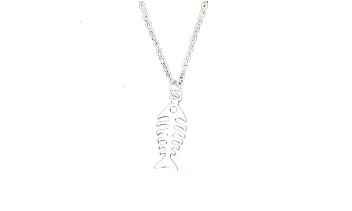 sparklingselections Necklaces Fish Bone Jewelry Chain Necklace For Women