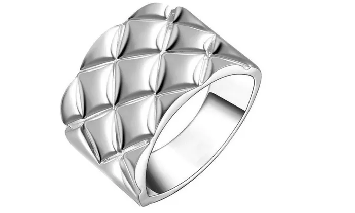 sparklingselections Rings Silver Plated New Design Ring For Women 8
