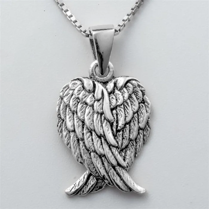Womens Silver Angel Wings Necklace Pendant sparklingselections Necklaces Womens Silver Angel Wings Necklace Pendant sparklingselections Necklaces