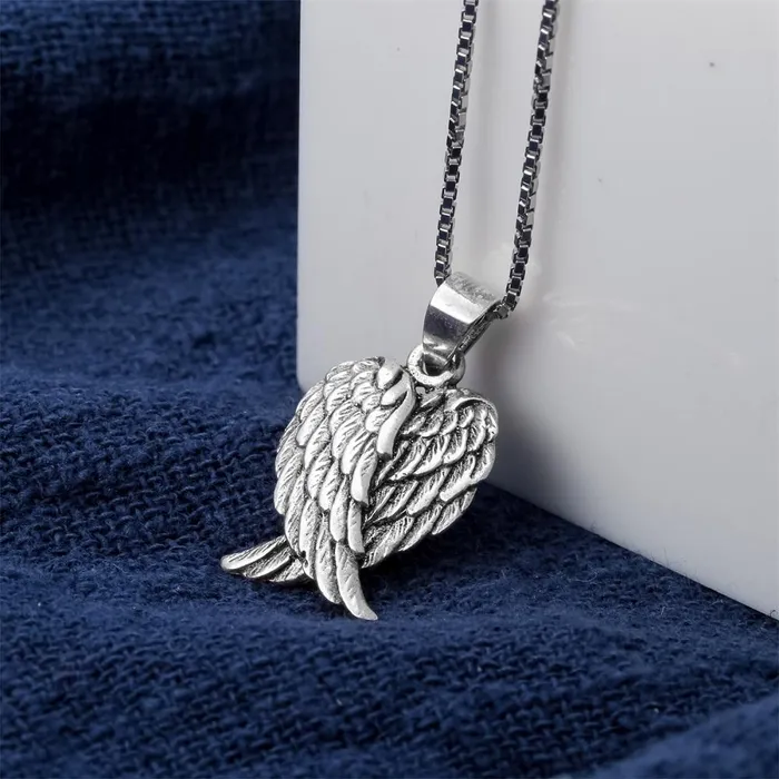 Womens Silver Angel Wings Necklace Pendant sparklingselections Necklaces Womens Silver Angel Wings Necklace Pendant sparklingselections Necklaces