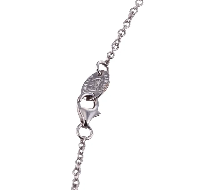Alfieri Necklaces Alfieri Black White Diamond Gold Pendant Necklace