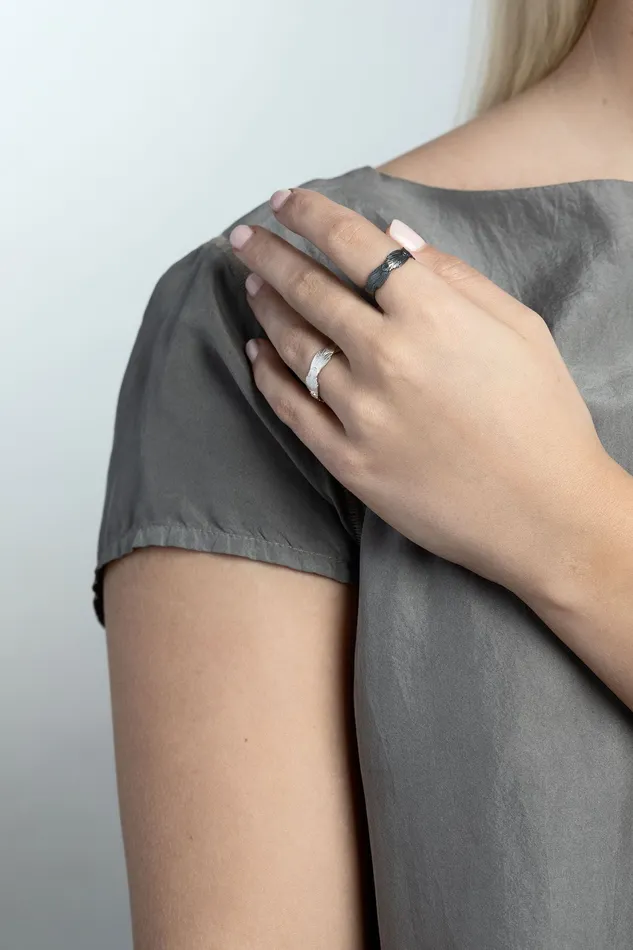 AURUM by Gubjrg RAVEN ring Rings