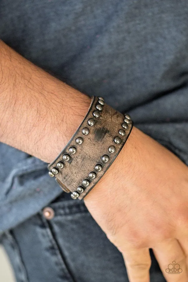 Cattle Drive Brown Urban Bracelet Jewelry By Bretta Paparazzi Accessories Bracelets