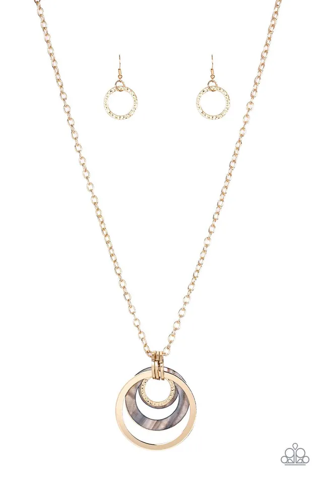 Coast Coasting Gold Necklace Jewelry By Bretta Paparazzi Accessories Necklaces