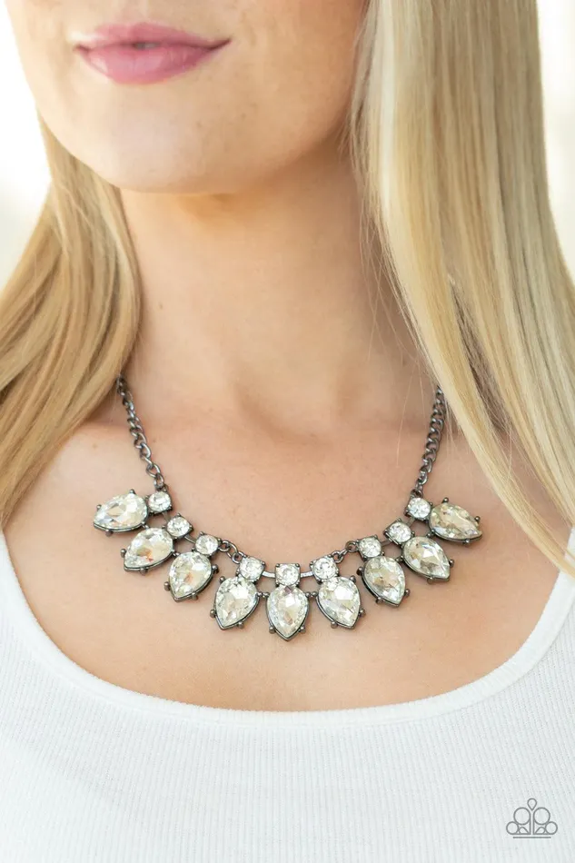 Extra Enticing Black Necklace Jewelry by Bretta Paparazzi Accessories Necklaces