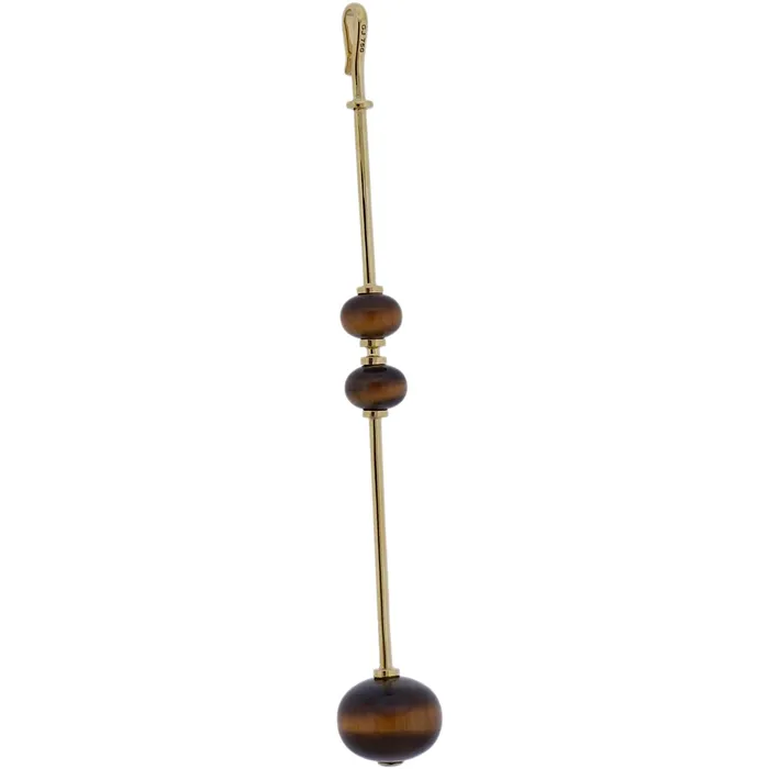 Georg Jensen Necklaces Georg Jensen Runa Gold Tigers Eye Pendant
