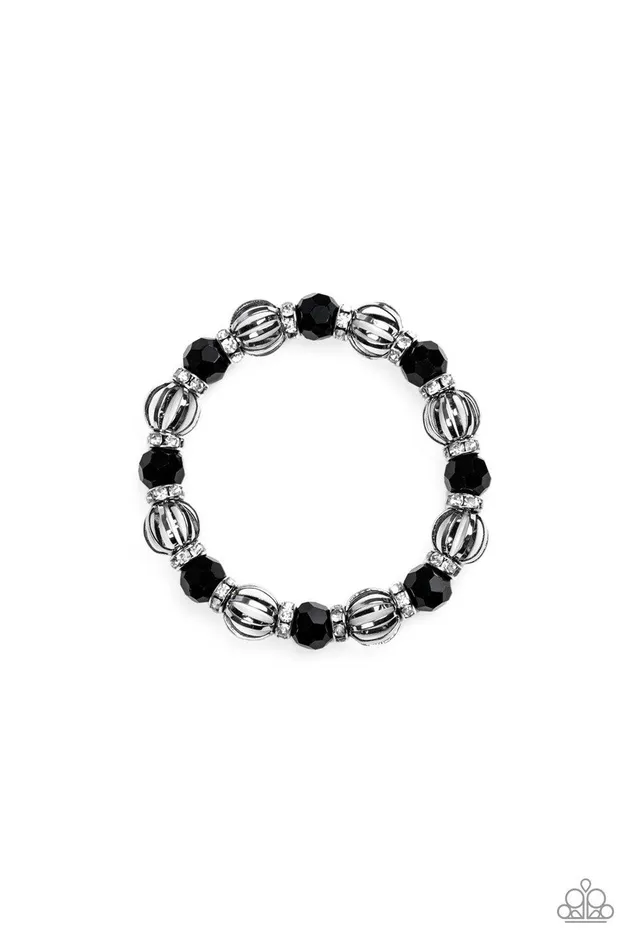 Metro Majestic Black Necklace Jewelry By Bretta Paparazzi Accessories Necklaces