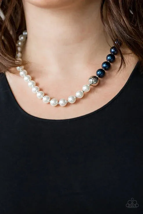 Necklaces 5th Avenue ALister Blue Necklace Jewelry by Bretta Paparazzi Accessories Necklaces 5th Avenue ALister Blue Necklace Jewelry by Bretta Paparazzi Accessories
