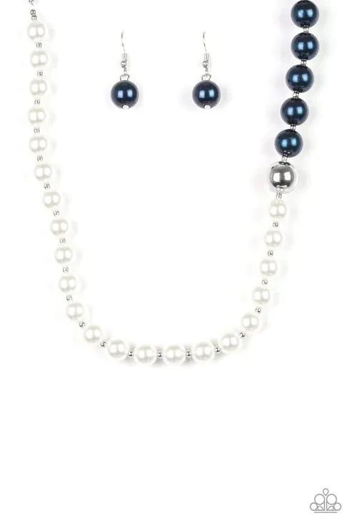Necklaces 5th Avenue ALister Blue Necklace Jewelry by Bretta Paparazzi Accessories Necklaces 5th Avenue ALister Blue Necklace Jewelry by Bretta Paparazzi Accessories