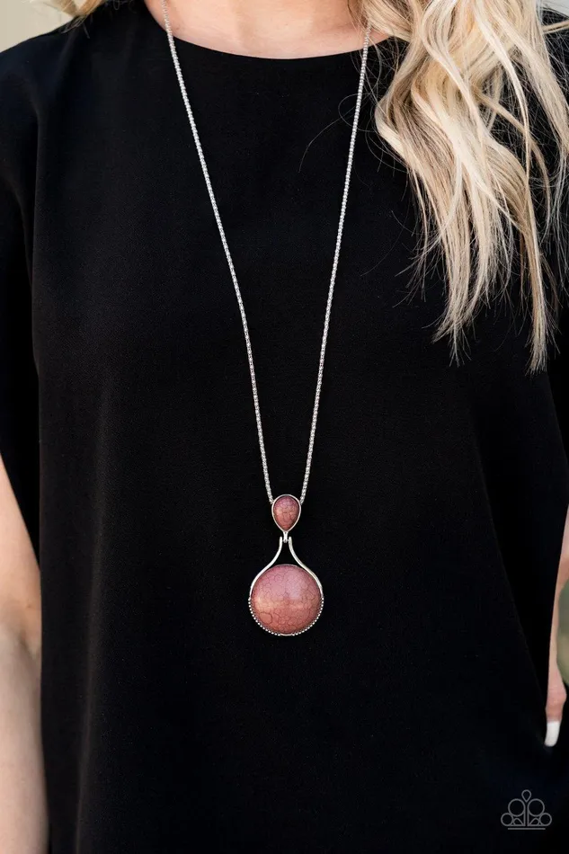 Necklaces Desert Pools Brown Necklace Jewelry by Bretta Paparazzi Accessories